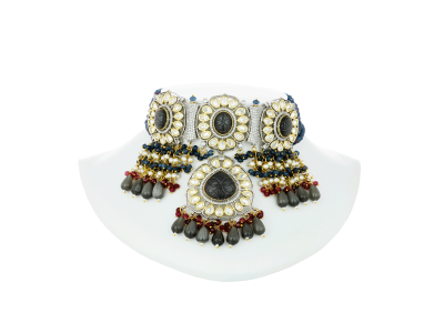 Necklace Set - WST7892ASBL