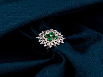 Finger Ring - AFR372RDG