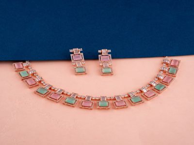 Necklace Set - AST147RSMTPK