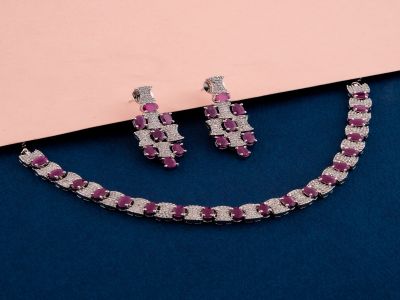 Necklace Set - AST2071RDRB