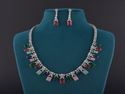 Necklace Set - AST236RDMLT