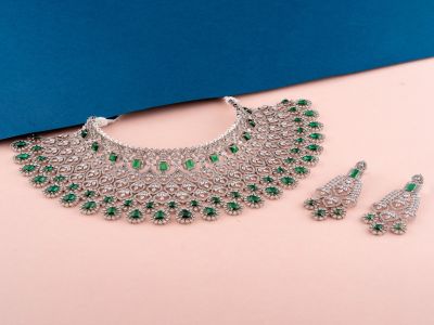 Necklace Set - AST2768RDKFG