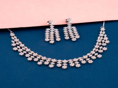 Necklace Set - AST2990RDW