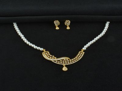 Necklace Set - AST3052GDW