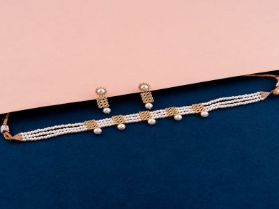 Necklace Set - AST3057GDW