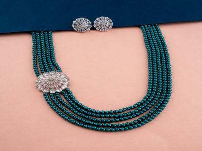 Necklace Set - AST3097RDGW