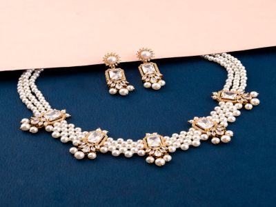 Necklace Set - AST3123GDW