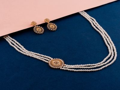 Necklace Set - AST3124GDW