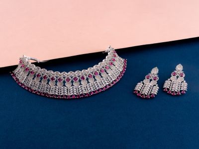 Necklace Set - AST3157RDKERB