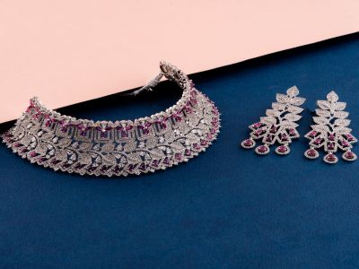 Necklace Set - AST3161RDKERB