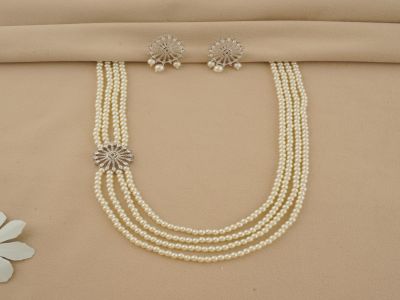 Necklace Set - AST3176RDW