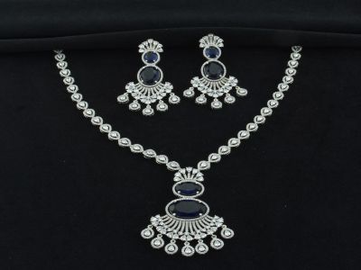 Necklace Set - AST3193RDHBL