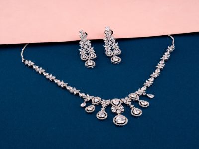 Necklace Set - AST3195RDW