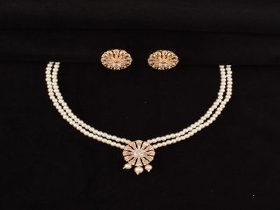 Necklace Set - AST3196GDW