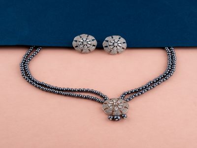 Necklace Set - AST3249RDASW