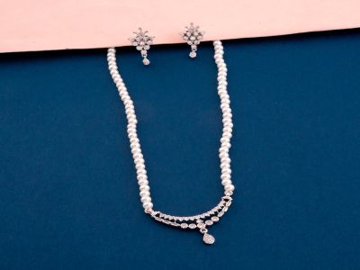 Necklace Set - AST3271RDW