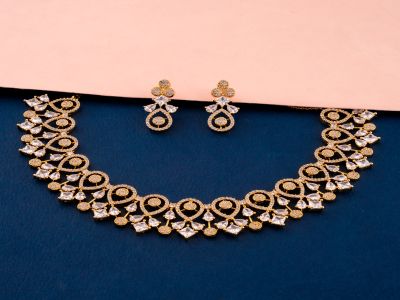 Necklace Set - AST567GDW