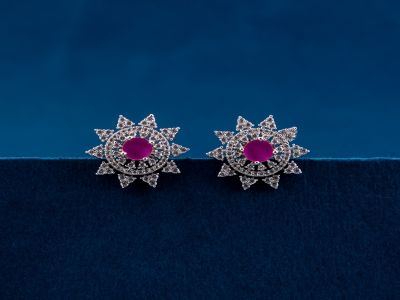 Earring - CZSM28RDRB