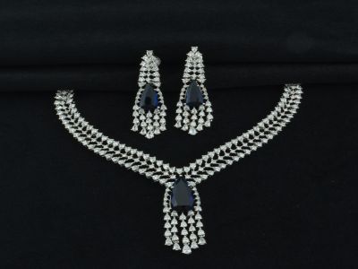 Necklace Set - CZST101RDRB