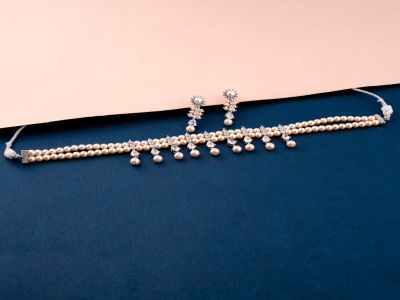 Necklace Set - CZST123RDRSW