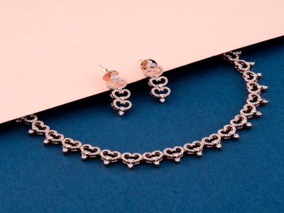 Necklace Set - CZST20RSW