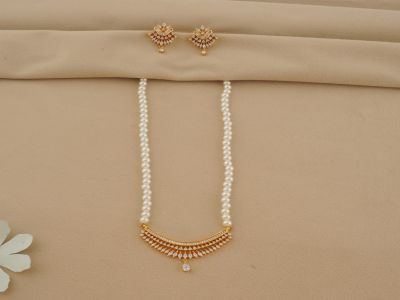 Necklace Set - CZST27GDW