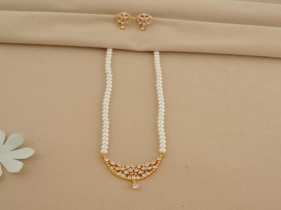 Necklace Set - CZST36GDW