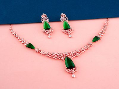Necklace Set - CZST5RSHG