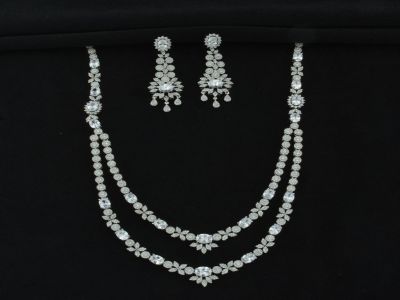 Necklace Set - CZST71RDW