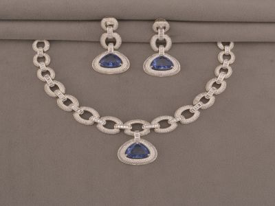 Necklace Set - CZST87RDTZ
