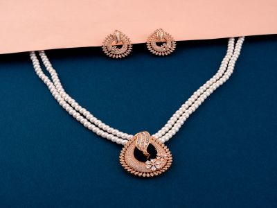 Necklace Set - CZST94RSW