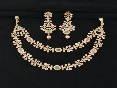 Necklace Set - GAST1083RSMTPK