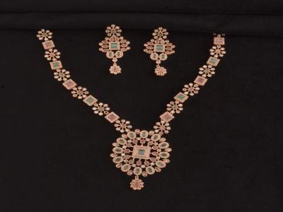 Necklace Set - GAST1094RSMTPK