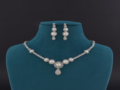 Necklace Set - GAST1361RDW