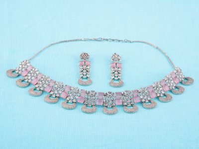 Necklace Set - GAST204RDPK