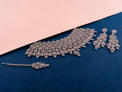 Necklace Set - GAST333RDPK