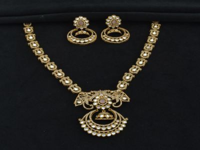 Necklace Set - GKST187MDPK