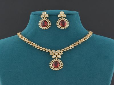 Necklace Set - GKST351RDHR