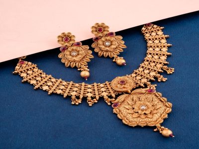 Necklace Set - WST7119RBW