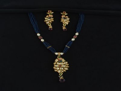 Necklace Set - WST8742BLRBW