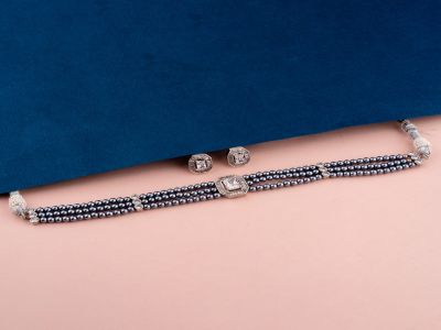 Necklace Set - WST8894ASW