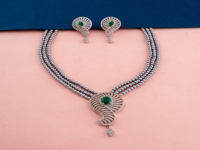 Necklace Set - WST8977ASG