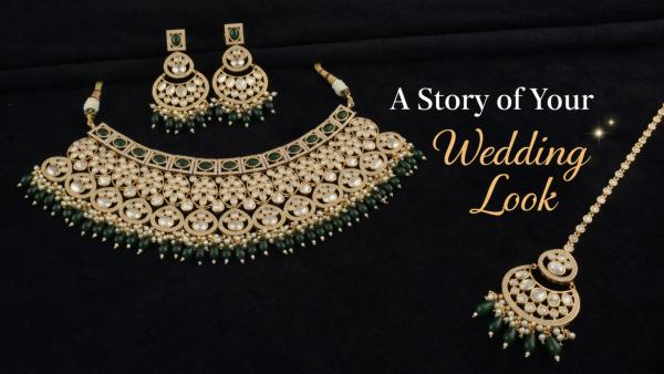 Love Woven in Gold: The Story Your Wedding Look Quietly Defines