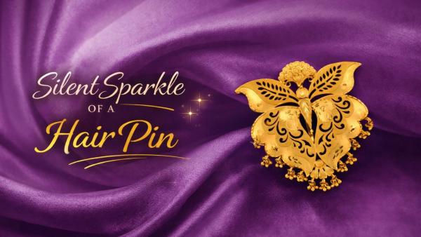 The Silent Sparkle of a Hair Pin: Grand Bridal Story with Tiny Detail