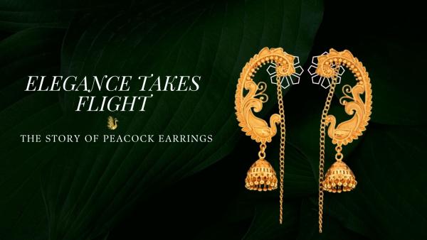 Elegance Takes Flight: The Story of Peacock Earrings