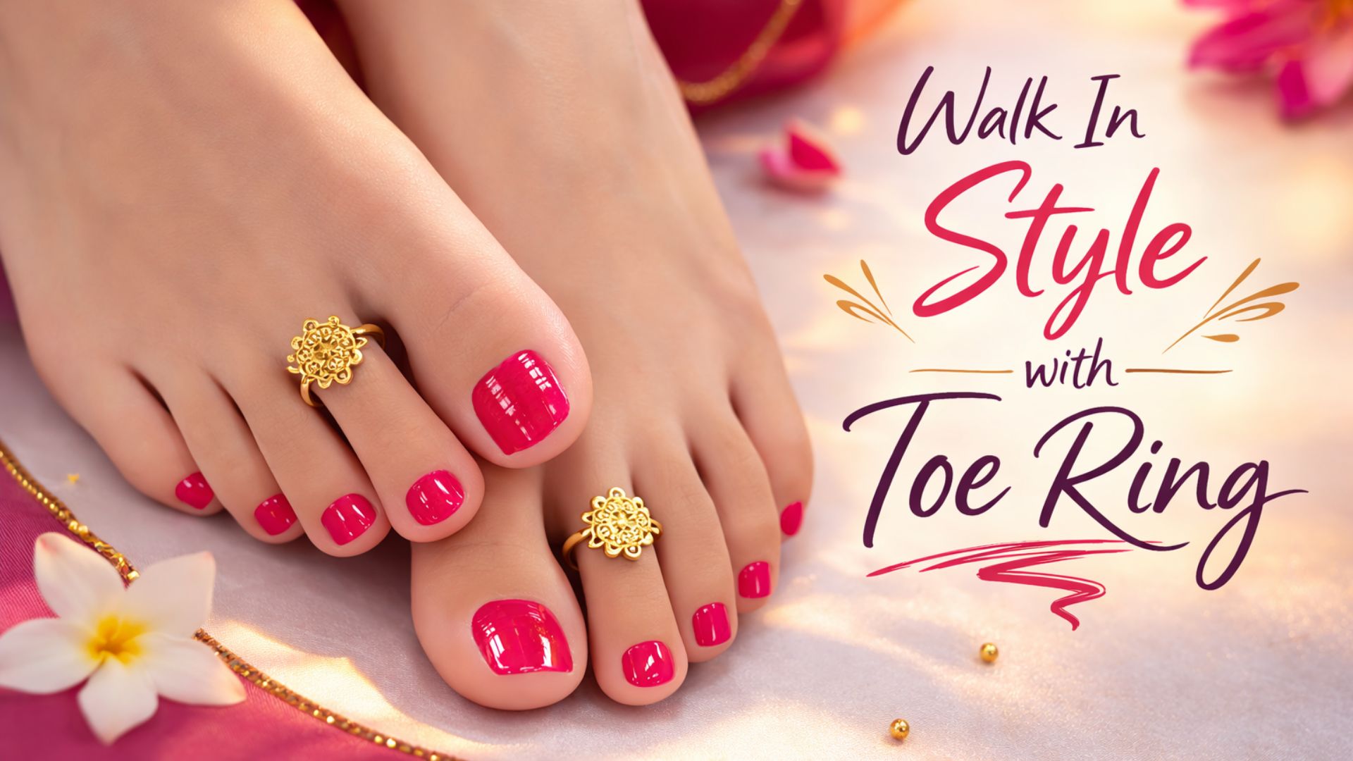 Walk In Style: The Toe Ring That Speaks without Words