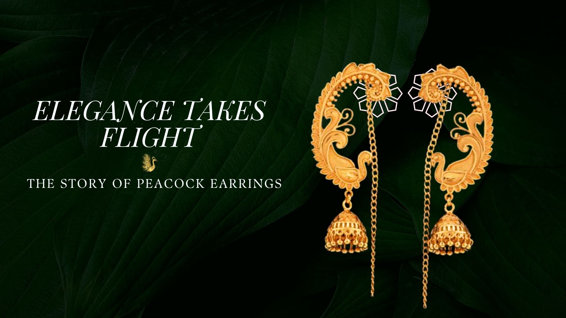 Elegance Takes Flight: The Story of Peacock Earrings