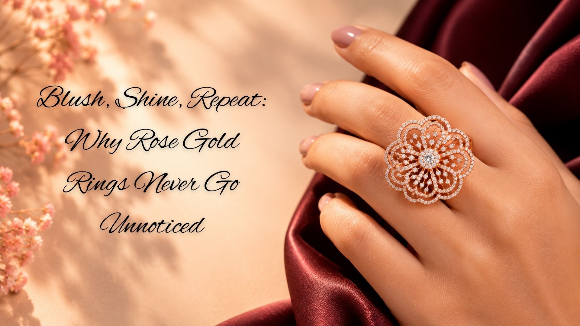 Blush, Shine, Repeat: Why Rose Gold Rings Never Go Unnoticed